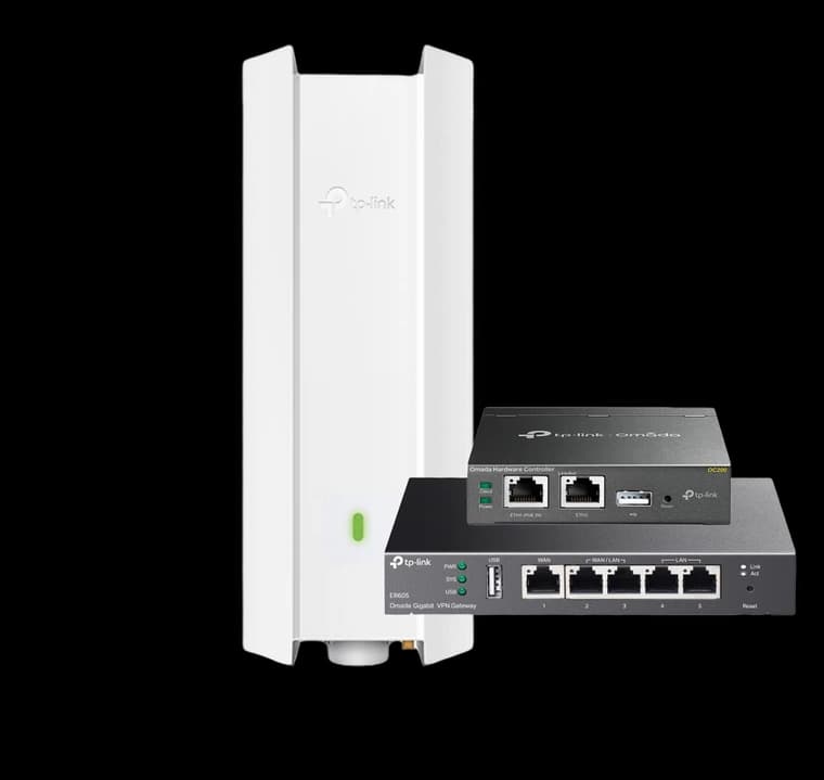 세차장 네트워크 장비. TP-Link 실외형 AP, Omada 컨트롤러, VPN 게이트웨이
